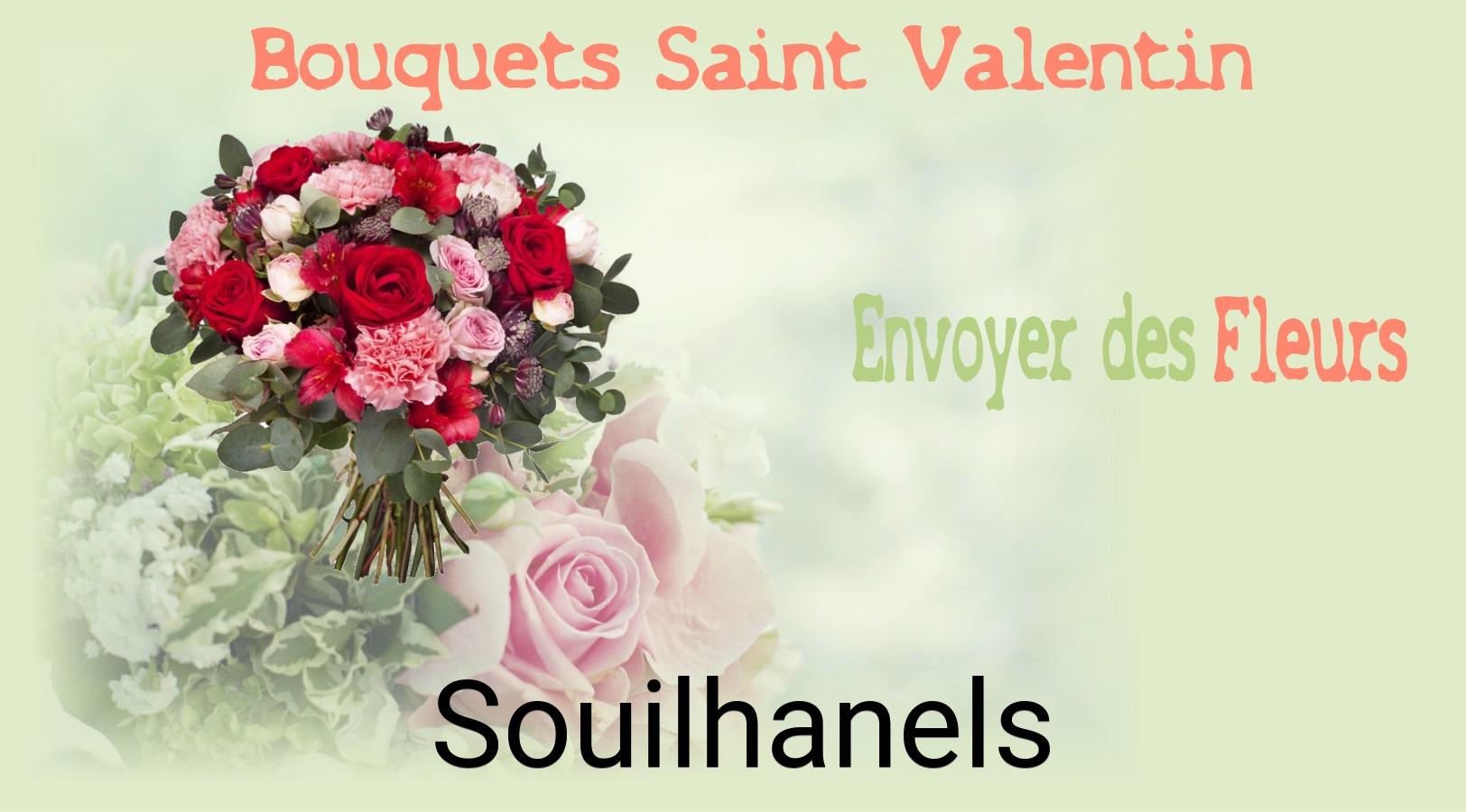 Roses de Saint-Valentin livrées à Souilhanels